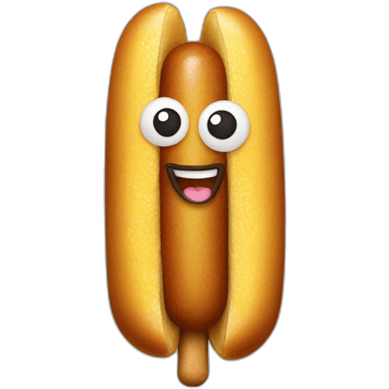 corn dog emoji