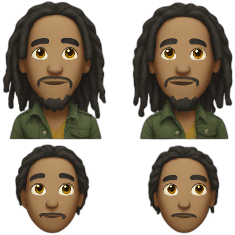 bob marley emoji