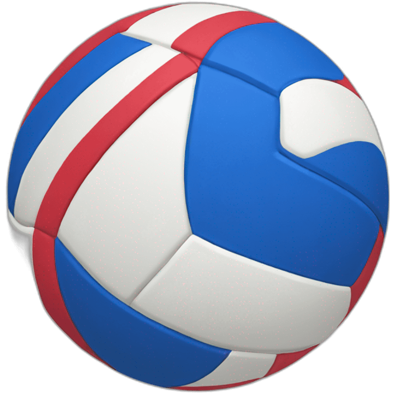 colored volleyball ball emoji