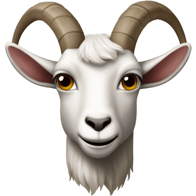 Kanye West as a goat emoji