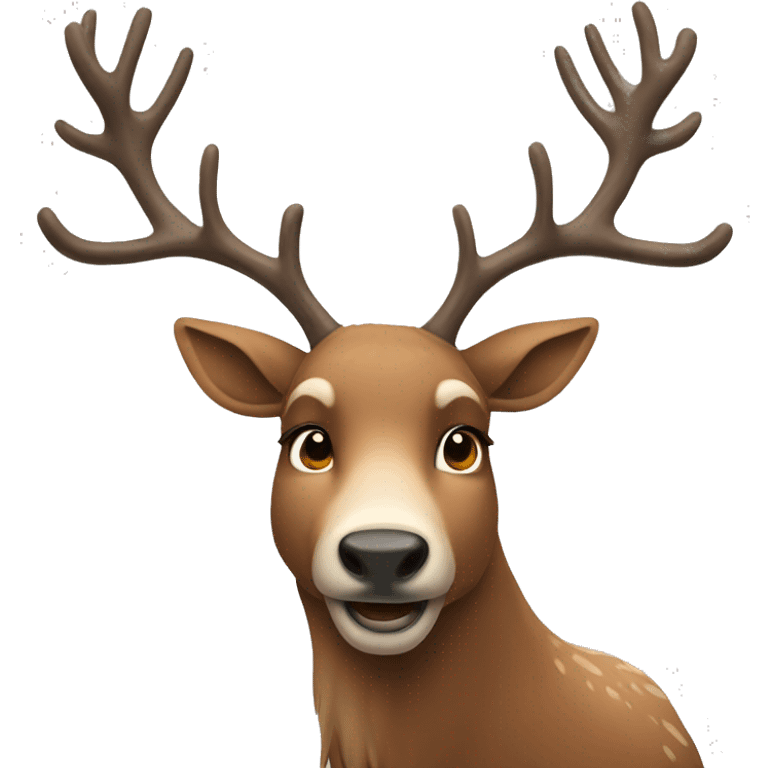 Raindeer emoji