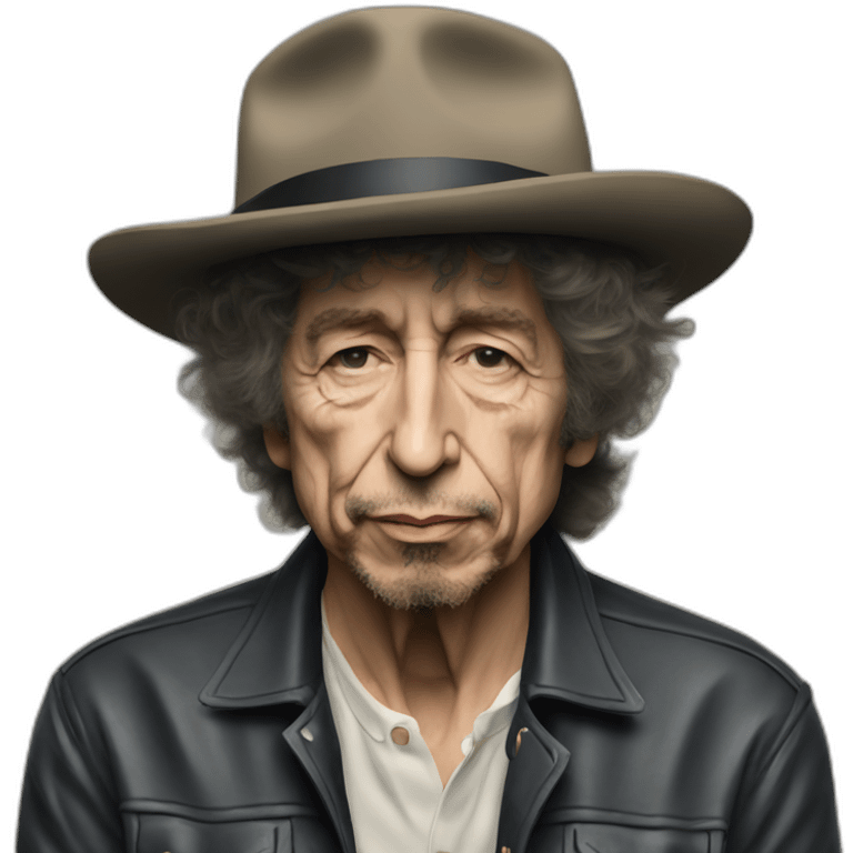 Photo real Bob Dylan emoji