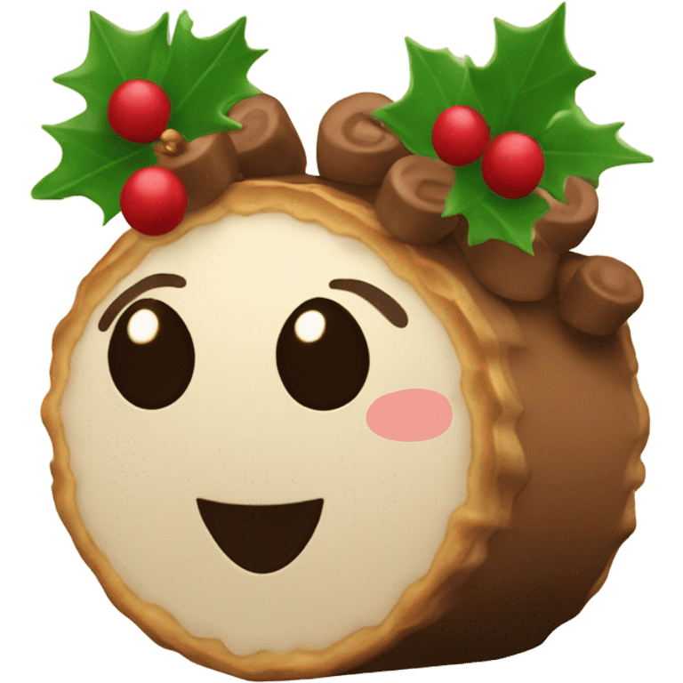 Buche de Noel  emoji