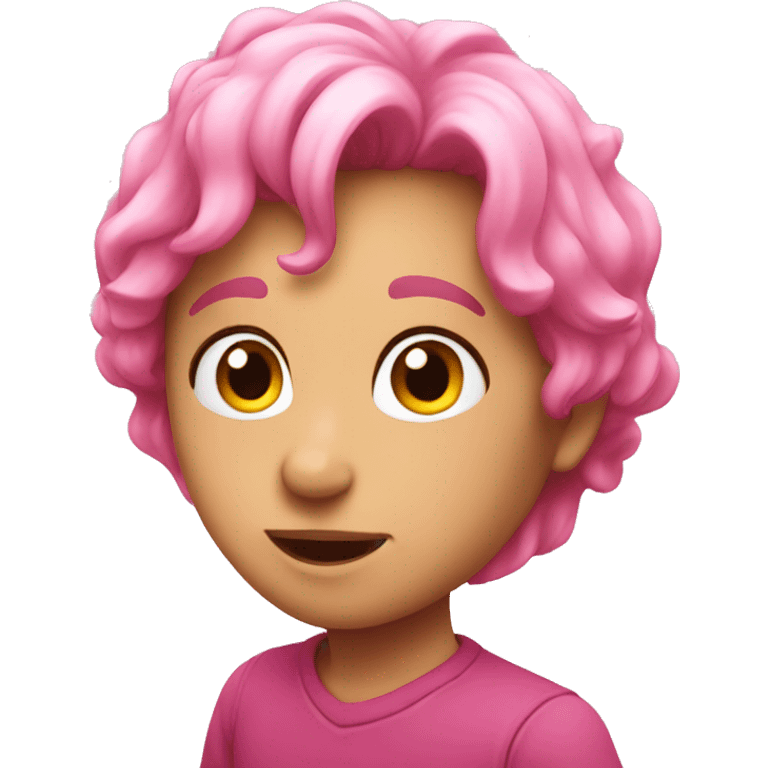 pink hart emoji