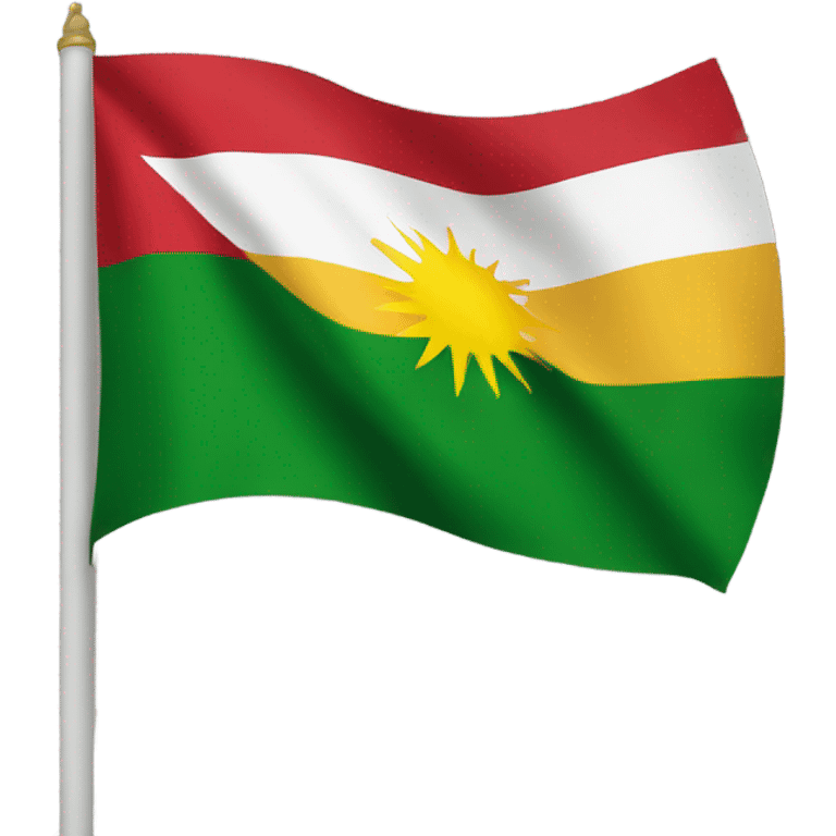 Kurdistan flag  emoji