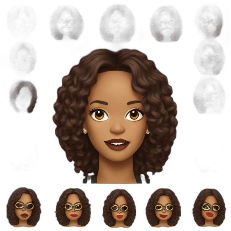 Rihanna superbowl emoji