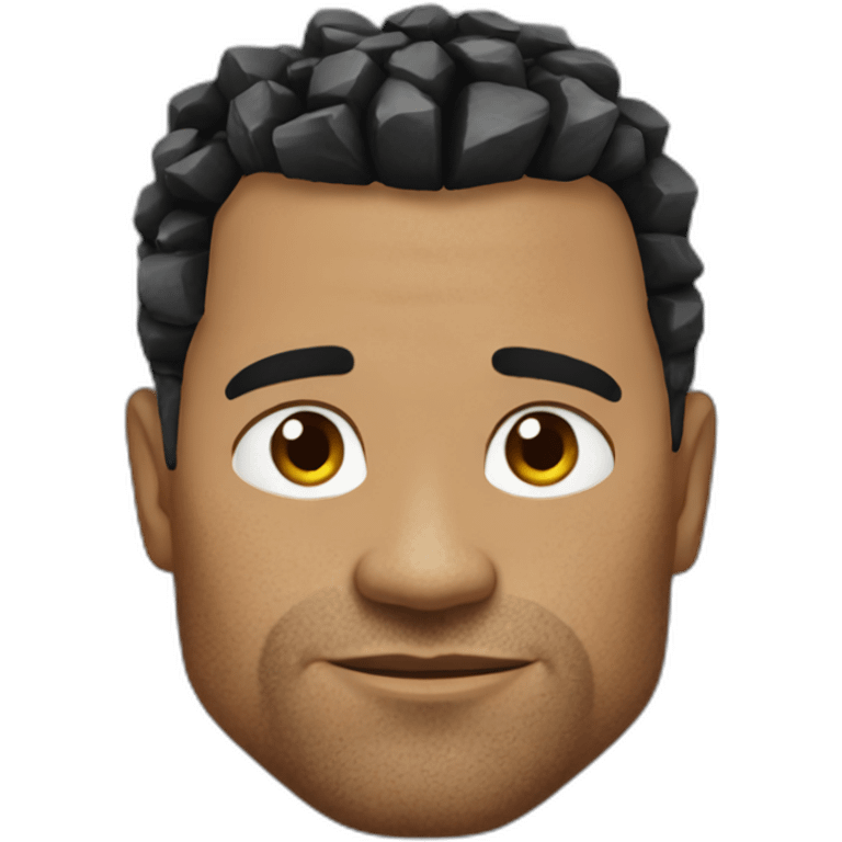 The rock rock with a rock punkrock emoji