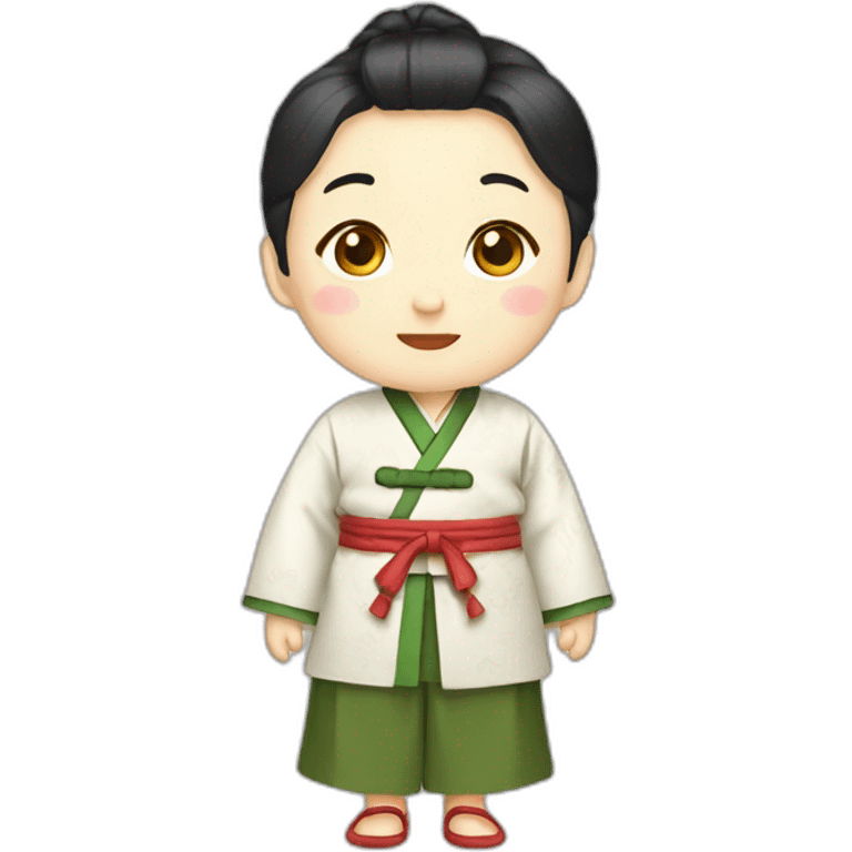 korean traditional clothes emoji