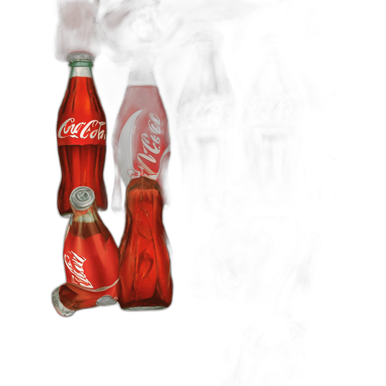 Bottle coca cola emoji