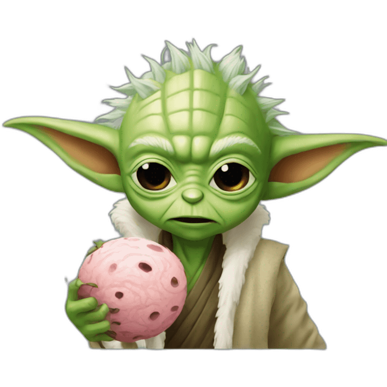 Yoda fighting doflamingo emoji