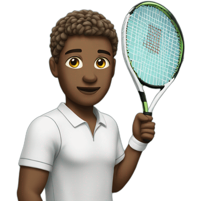 tennis player  emoji