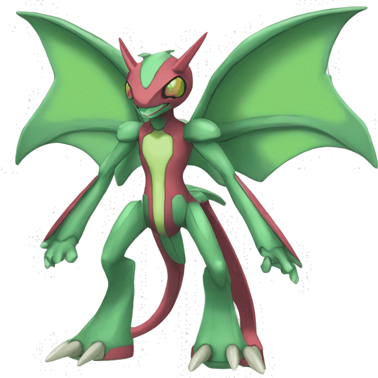  Cool Edgy Genesect-Flygon-Fakemon Full Body emoji