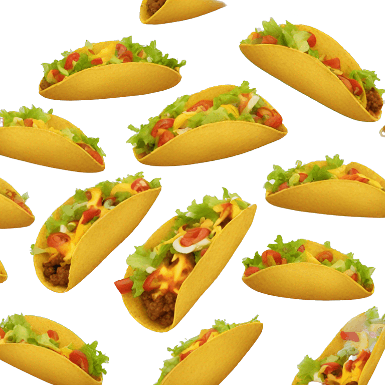 Taco flames emoji