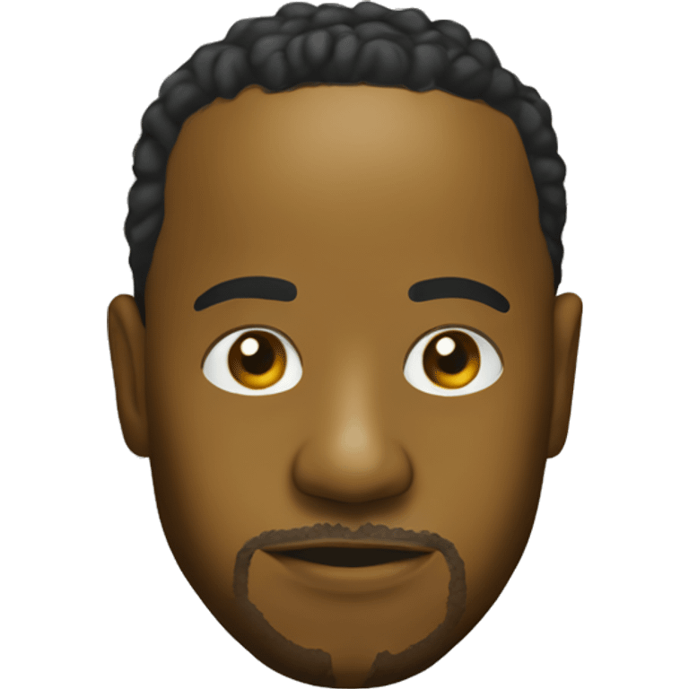 Kendrick Lamar in mustard emoji