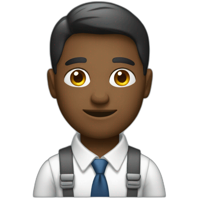 working on a business  emoji