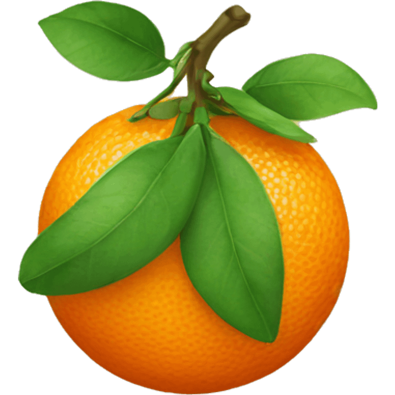 Orange fruit  emoji