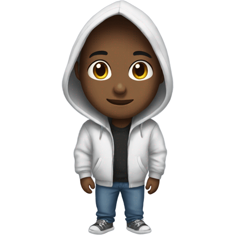  boy in hoodie emoji