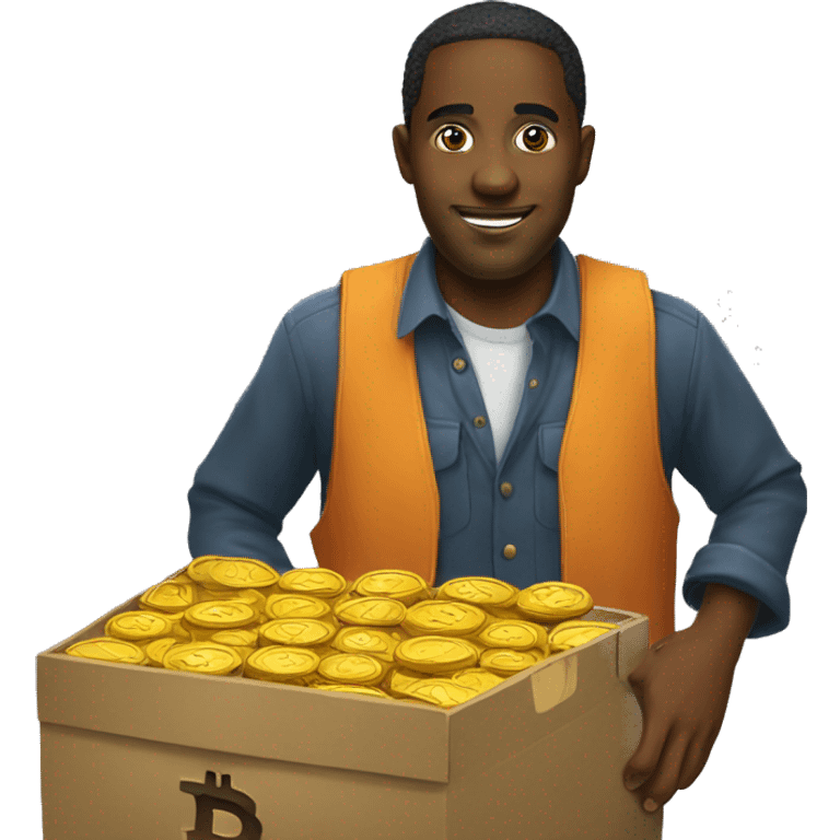 bitcoin seller emoji