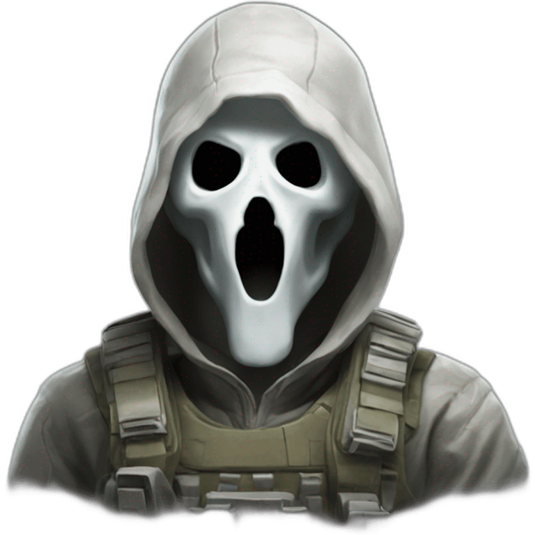 Ghost from call of duty  emoji