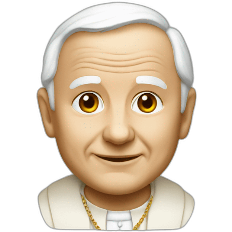 john paul II emoji