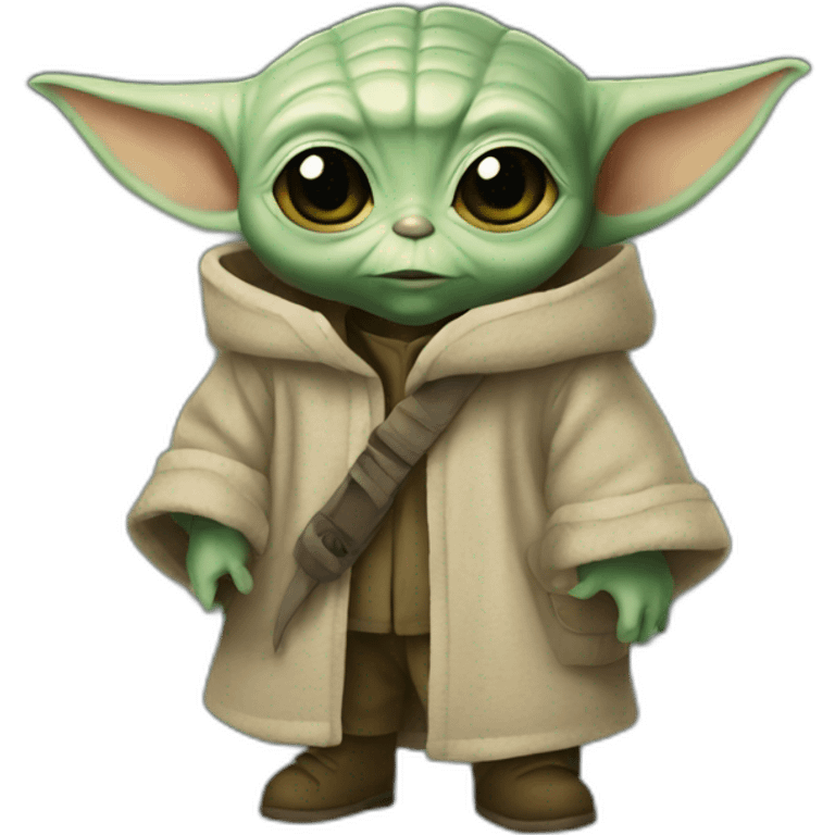 baby yoda detective emoji