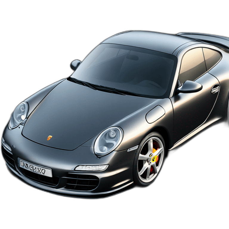 Porsche 997 schwarz  emoji