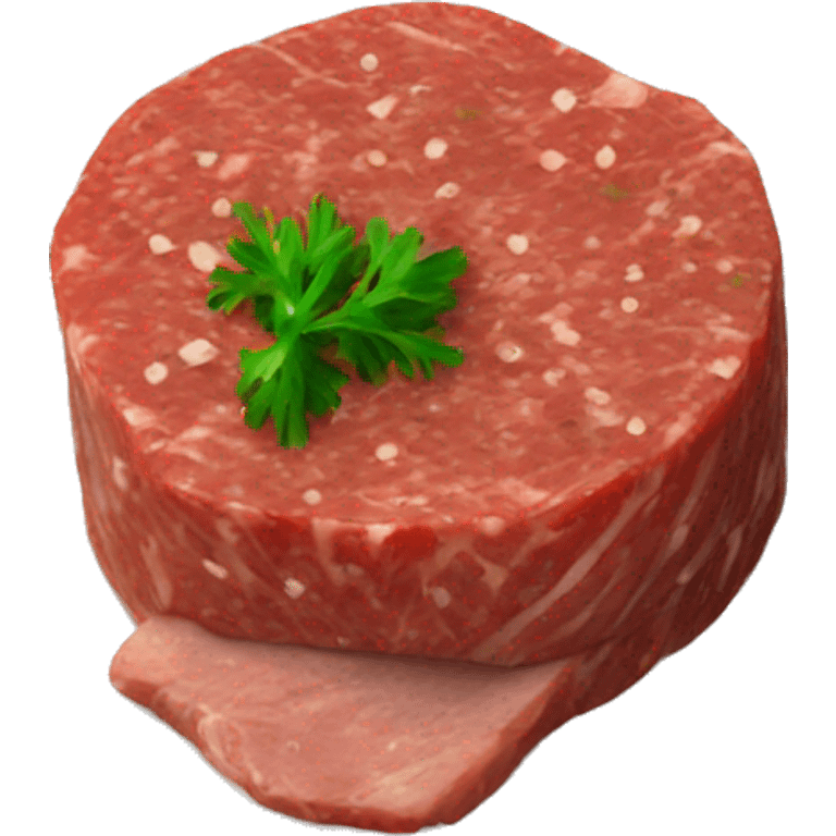 Steak tartare  emoji