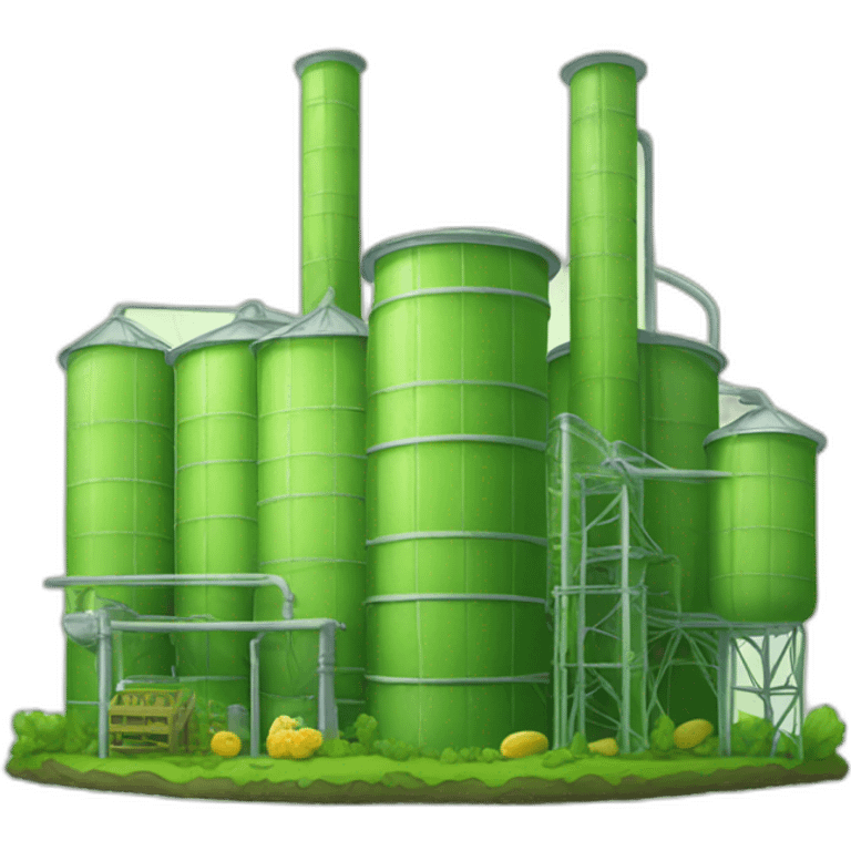 ecological factory of pickles emoji