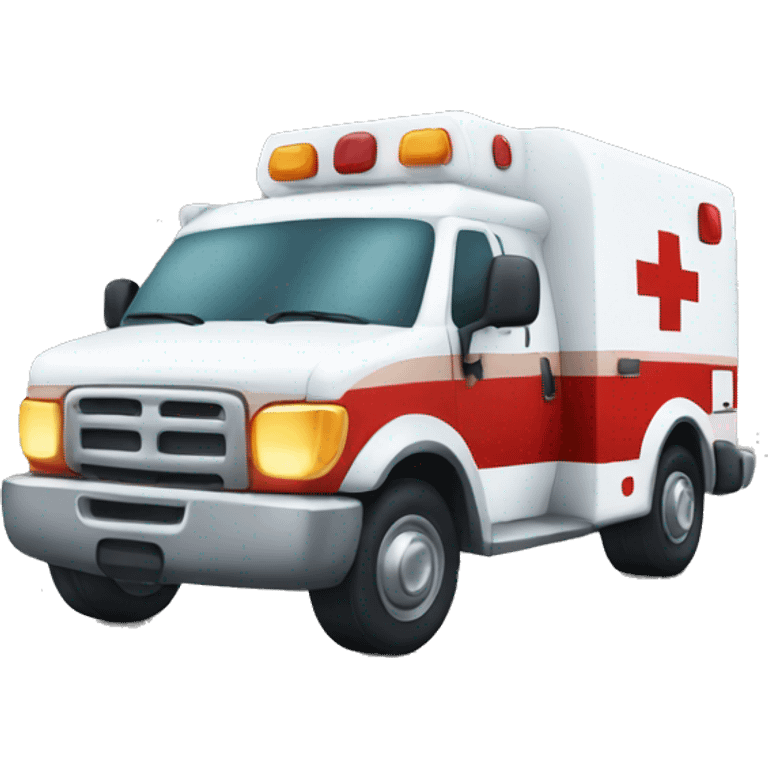 ambulance happy emoji