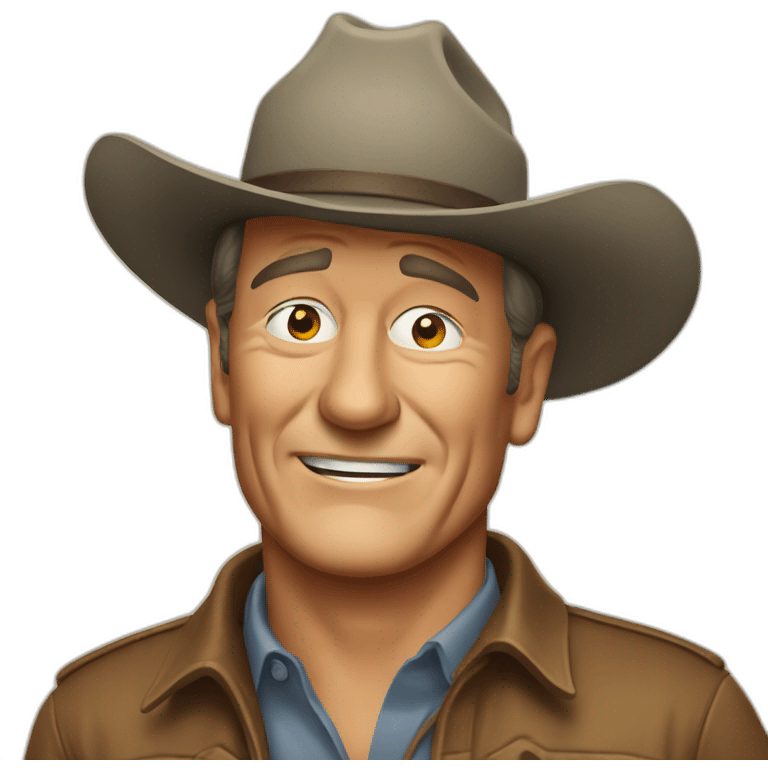 John Wayne  emoji