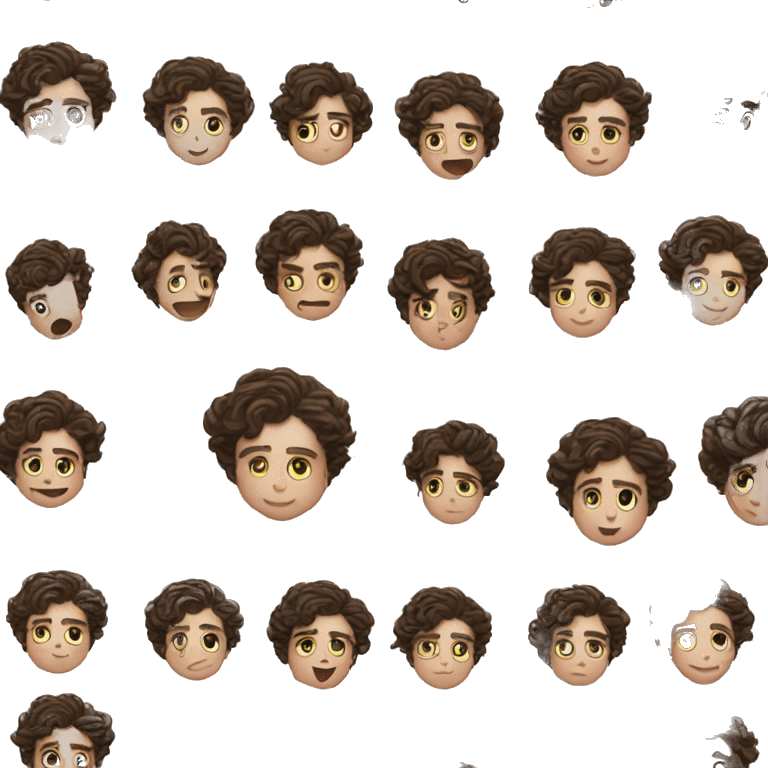 Timothée chalamet  emoji