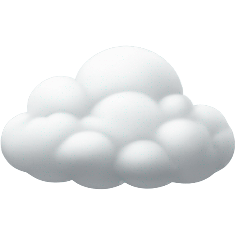 White cloud emoji