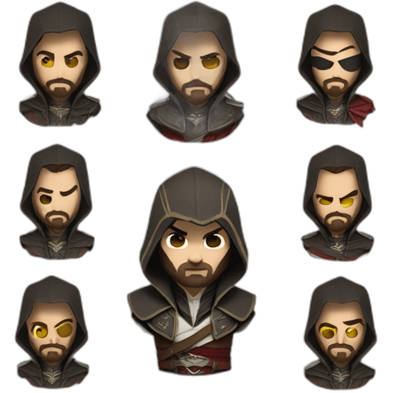 Assassin's creed Enzo dj emoji