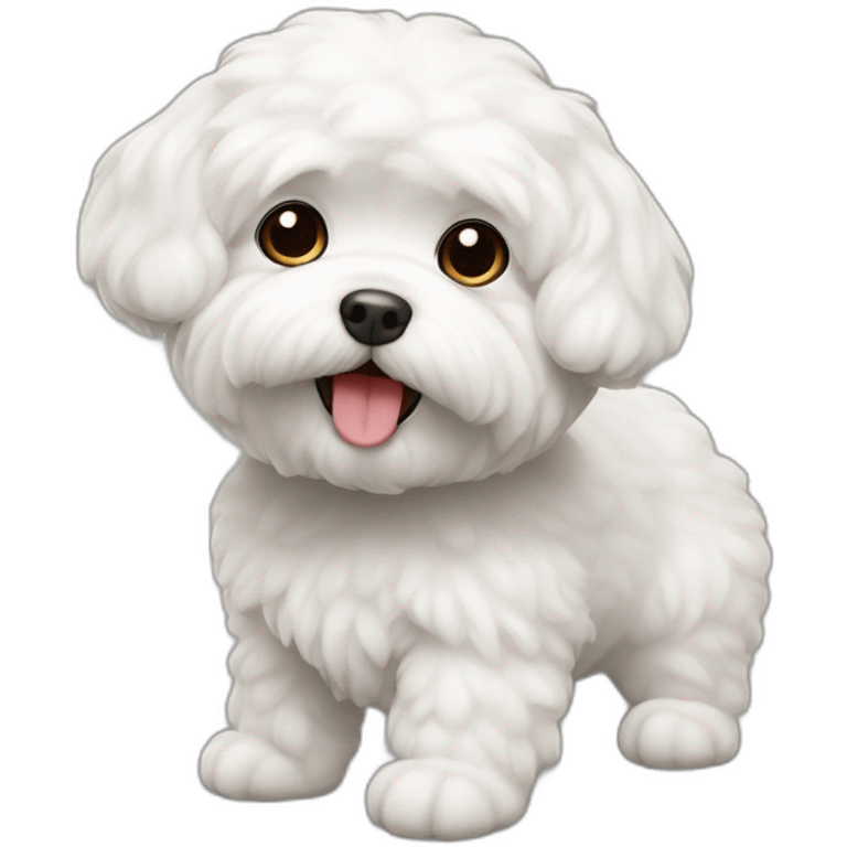 Bichón maltés emoji