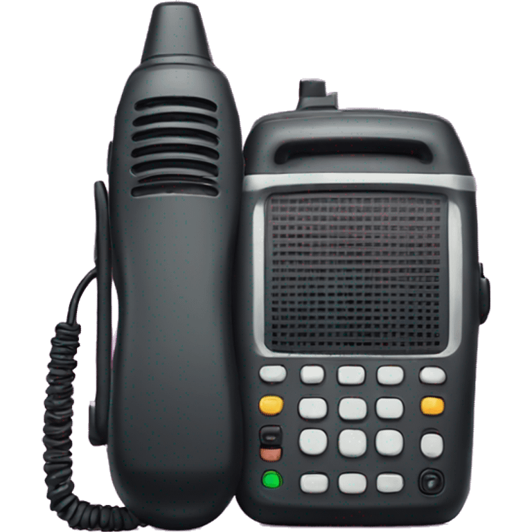 80's Walkie talkie emoji