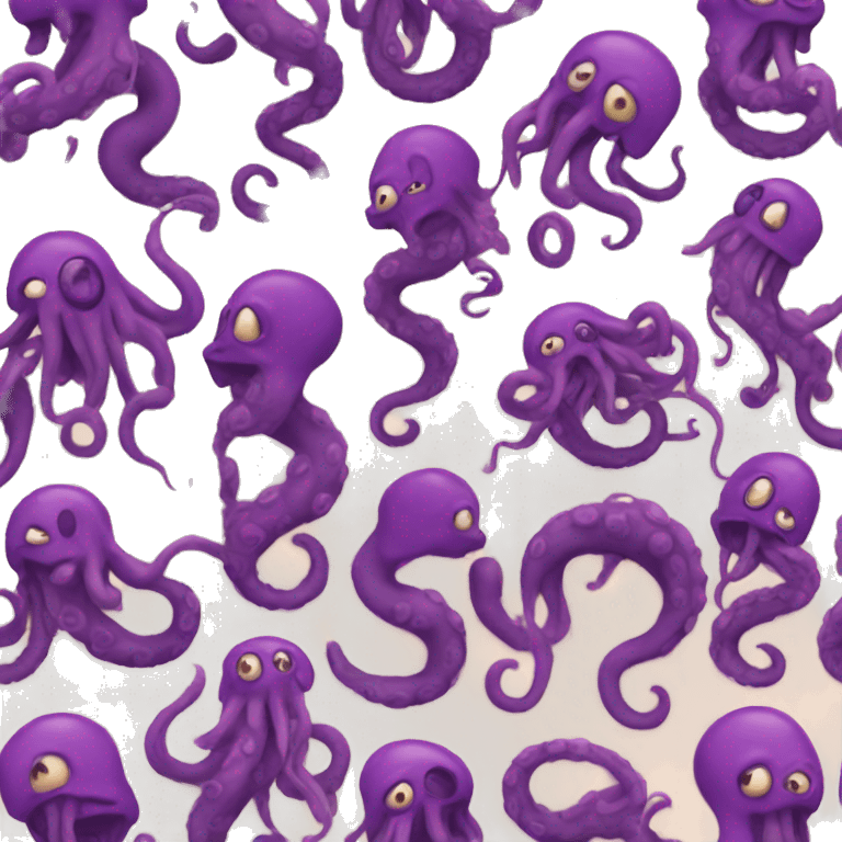 purle tentacles emoji