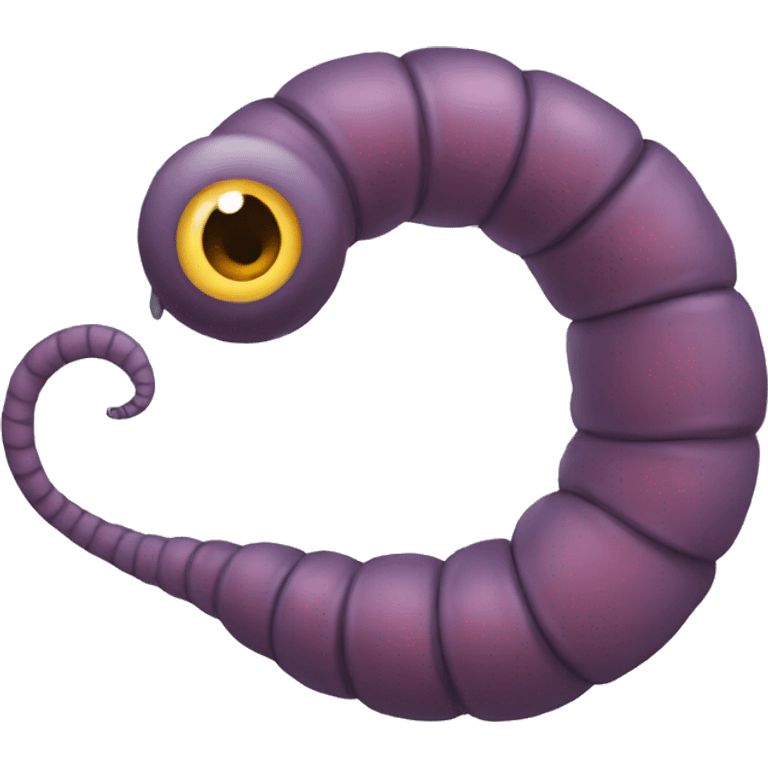 worm emoji