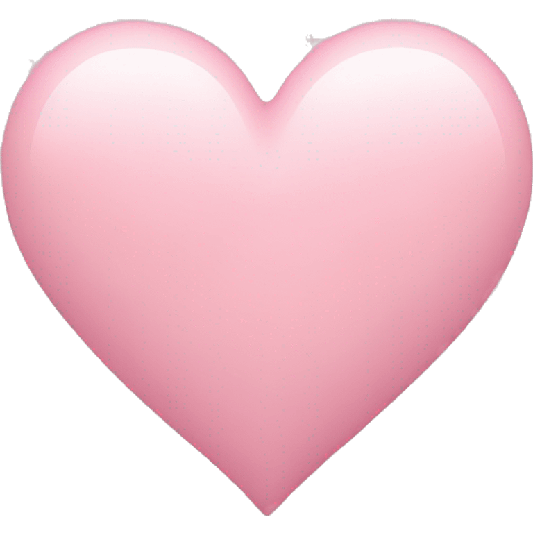 pastel pink heart emoji