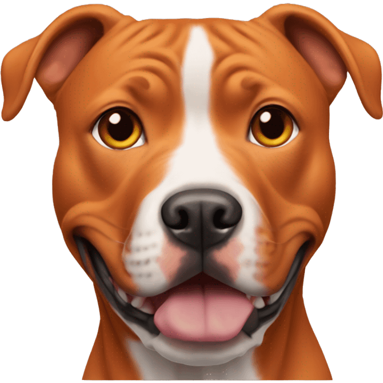 Orange pitbull emoji