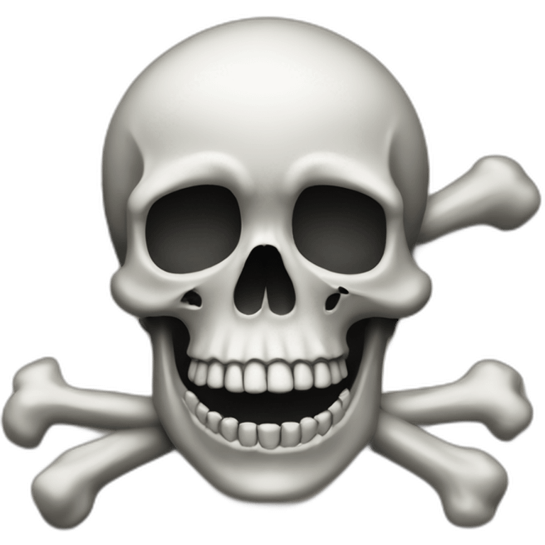 skull and bones emoji