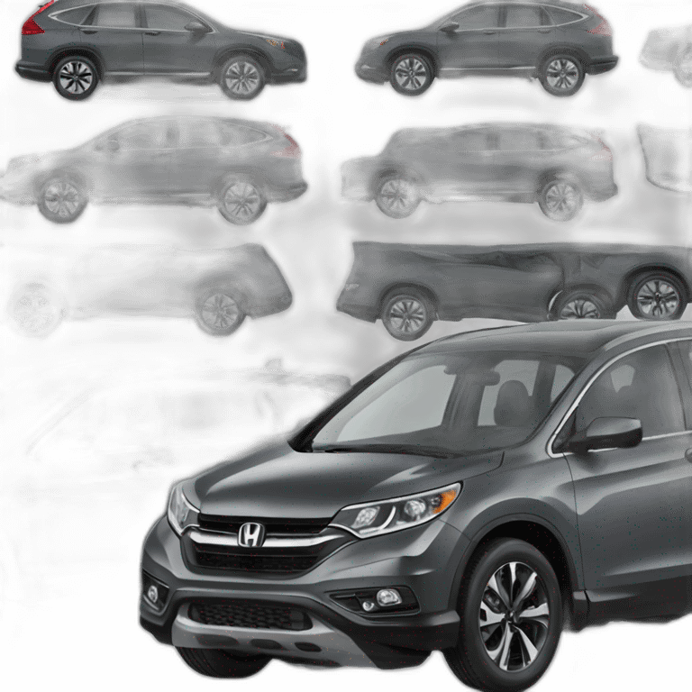 Honda crv dark grey emoji