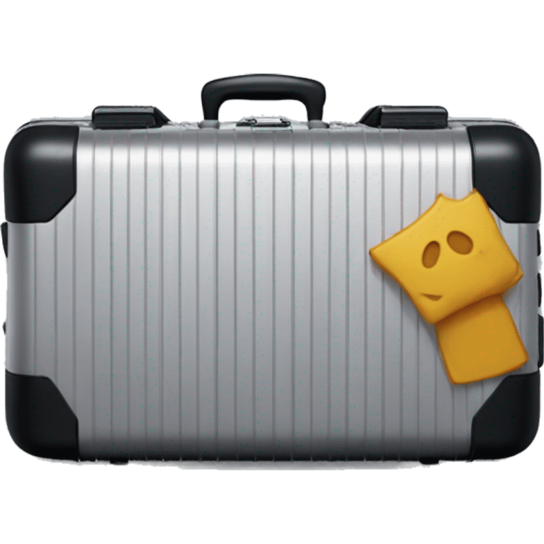 Rimowa black classic cabin emoji