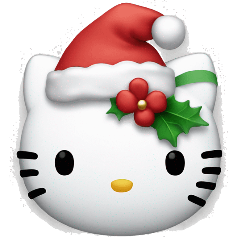 Christmas hello kitty emoji emoji