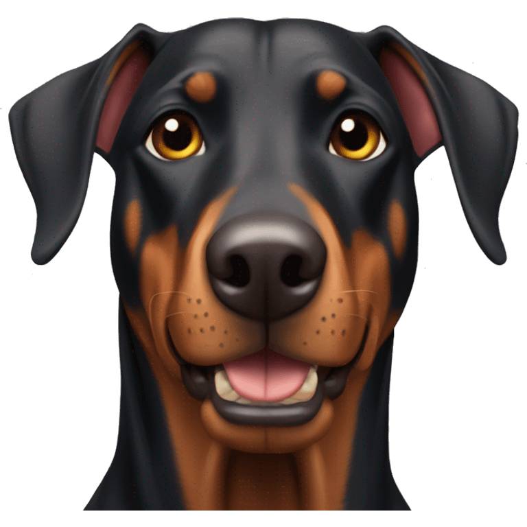 Doberman emoji