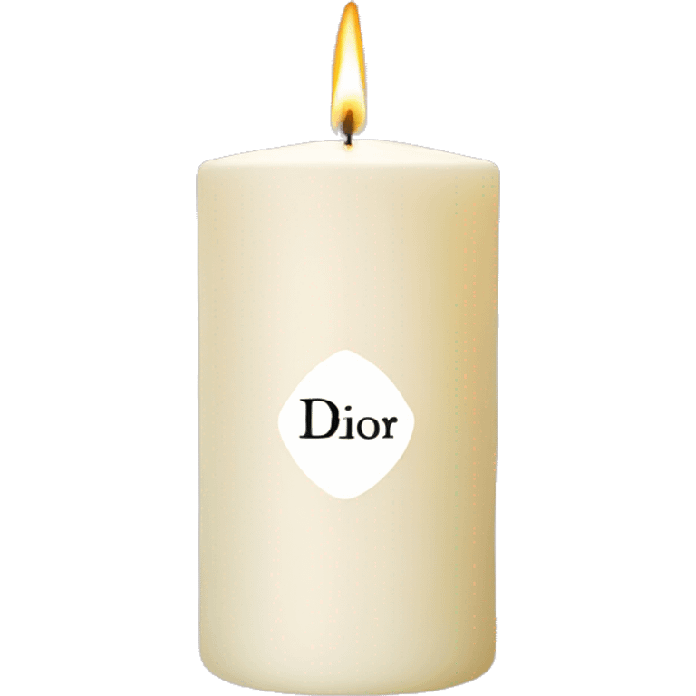 Dior candle  emoji