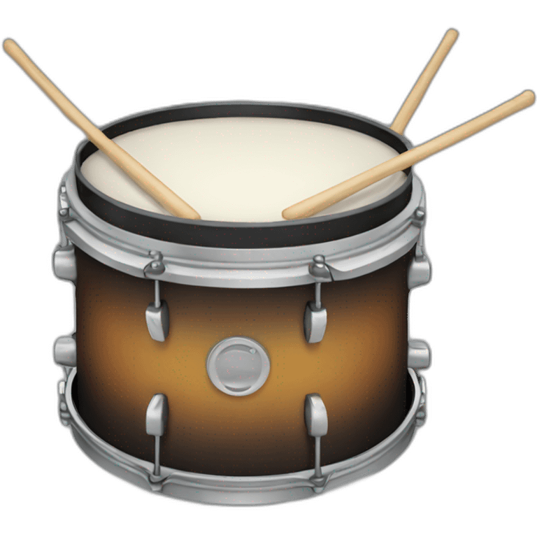 A drum emoji