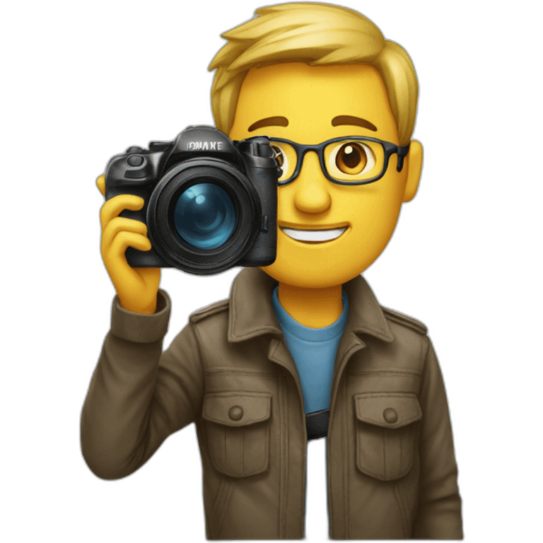 Photographe emoji