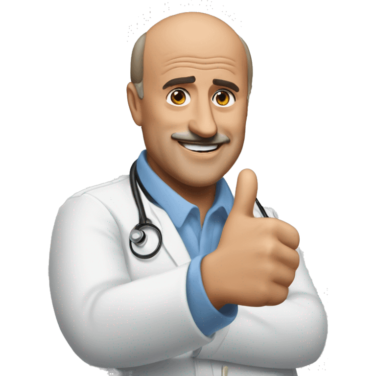 Dr Phil doing a thumbs up emoji