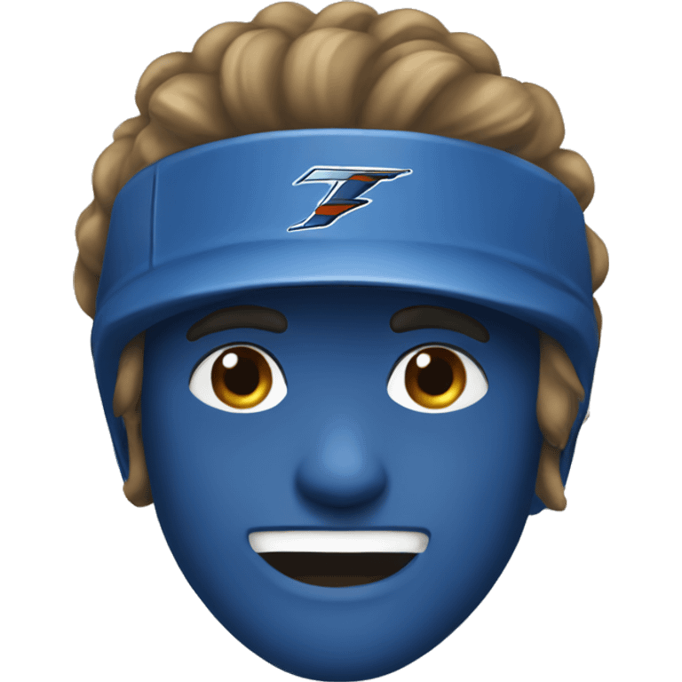 Blue thunder emoji