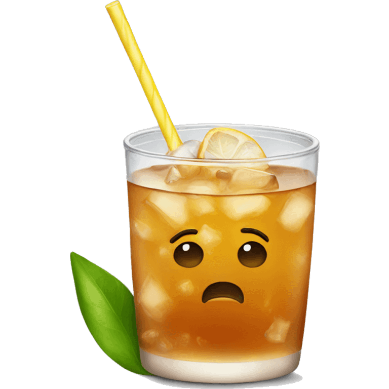 ice tea emoji